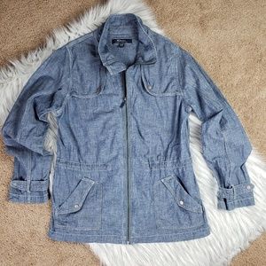 Tommy Bahama Denim Zip Up Jacket
